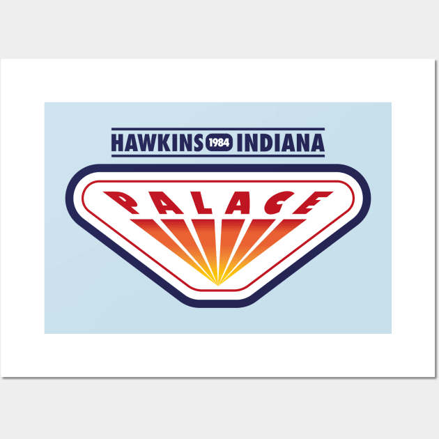 Palace Arcade - Hawkins Indiana 1984 Wall Art by RetroReview